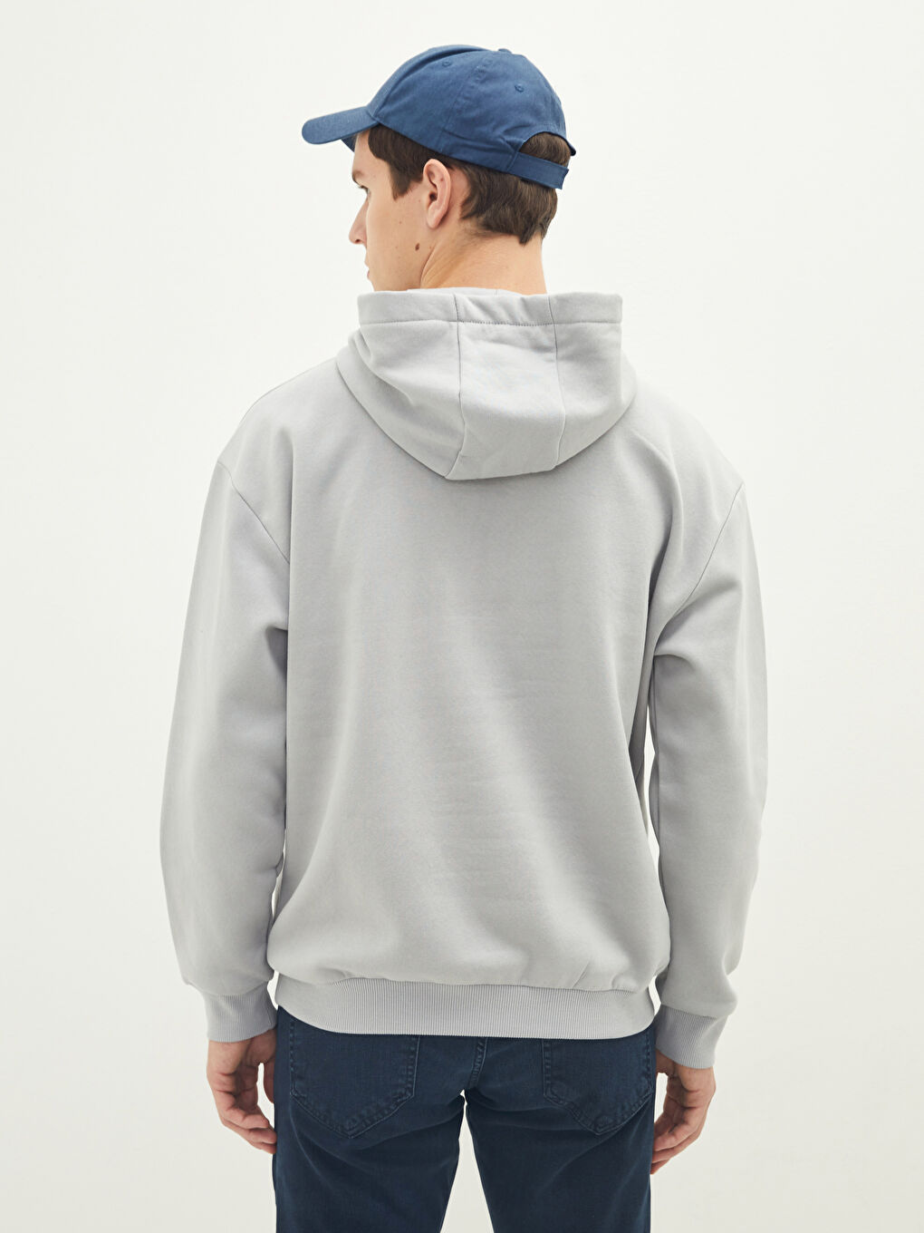 Long Sleeve Printed Men's Hoodie-4