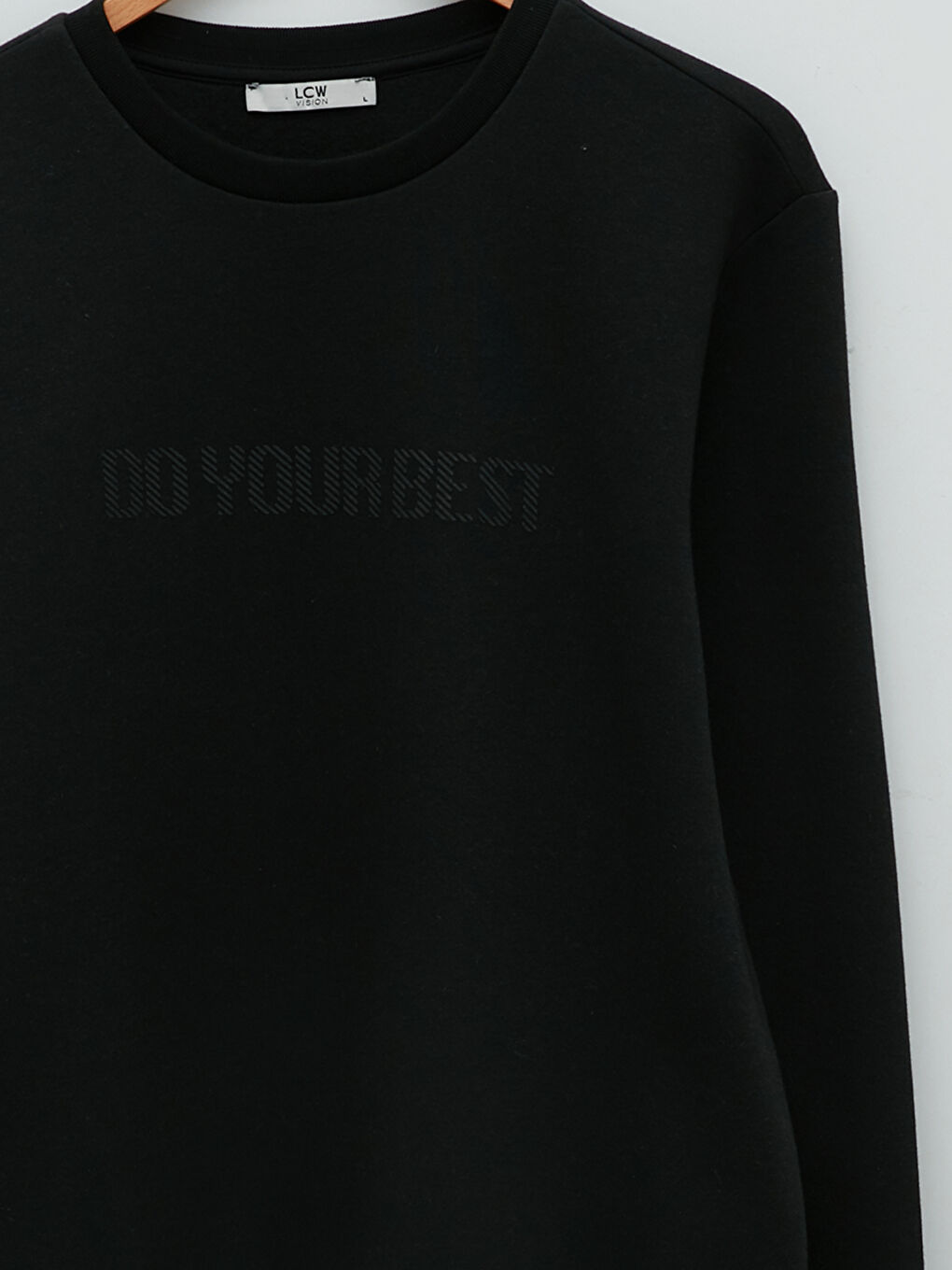 Crew Neck Long Sleeve Printed Men's Sweatshirt-7