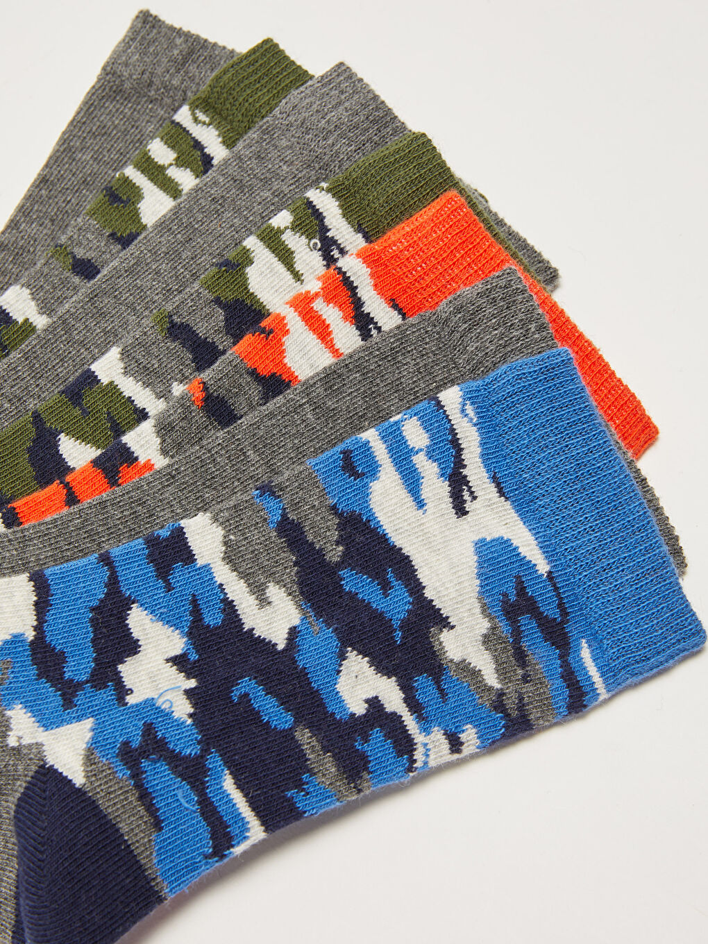 Patterned Boys' Ankle Socks 7 Pack-2