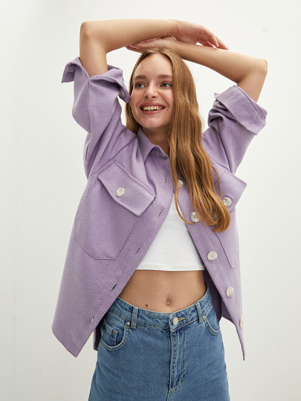 Žena LILA Natkošulja-1