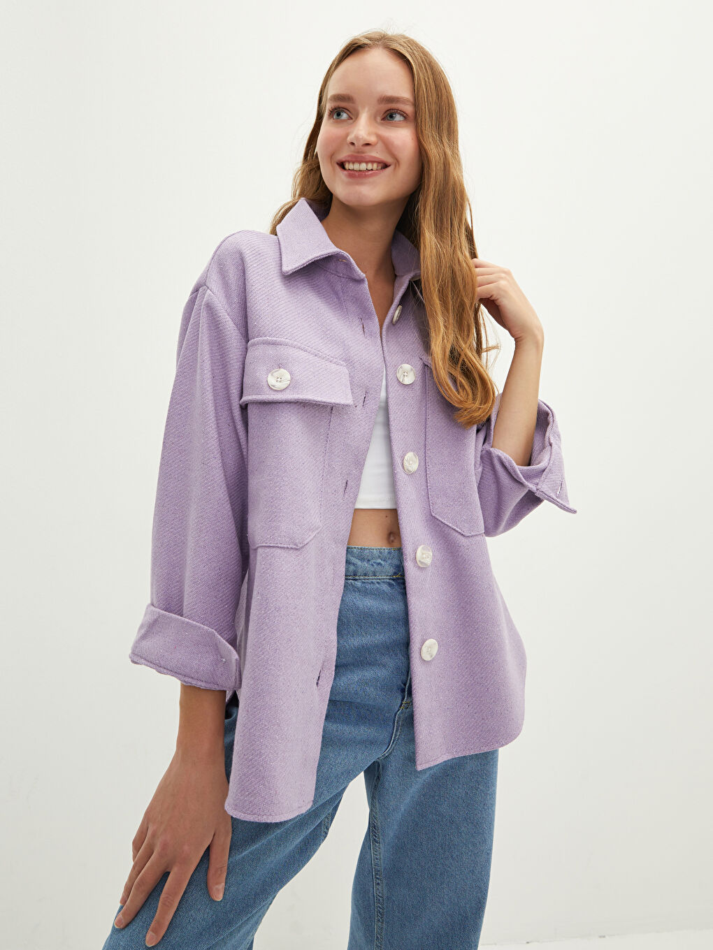 Žena LILA Natkošulja-3