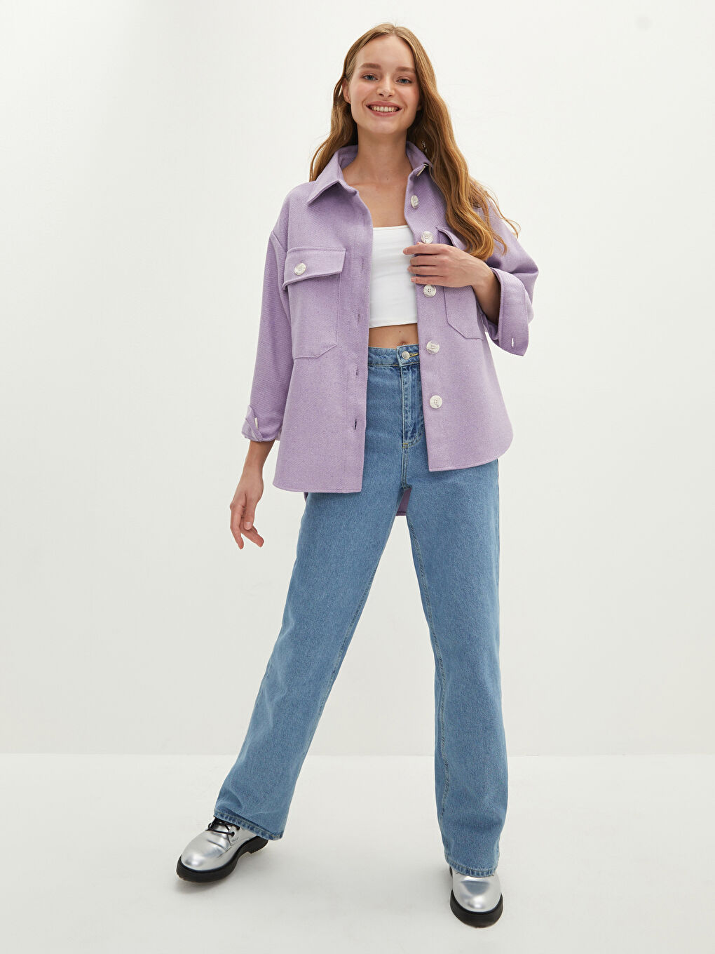 Žena LILA Natkošulja-7