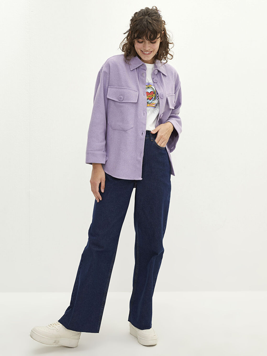 Žena LILA Natkošulja-4