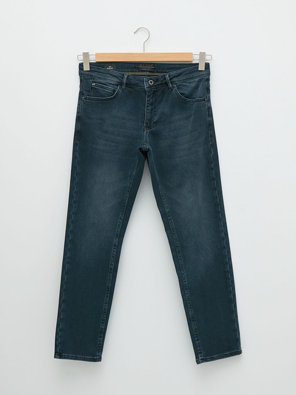 Ерлерге арналған 750 тар пішімді джинс шалбар-7