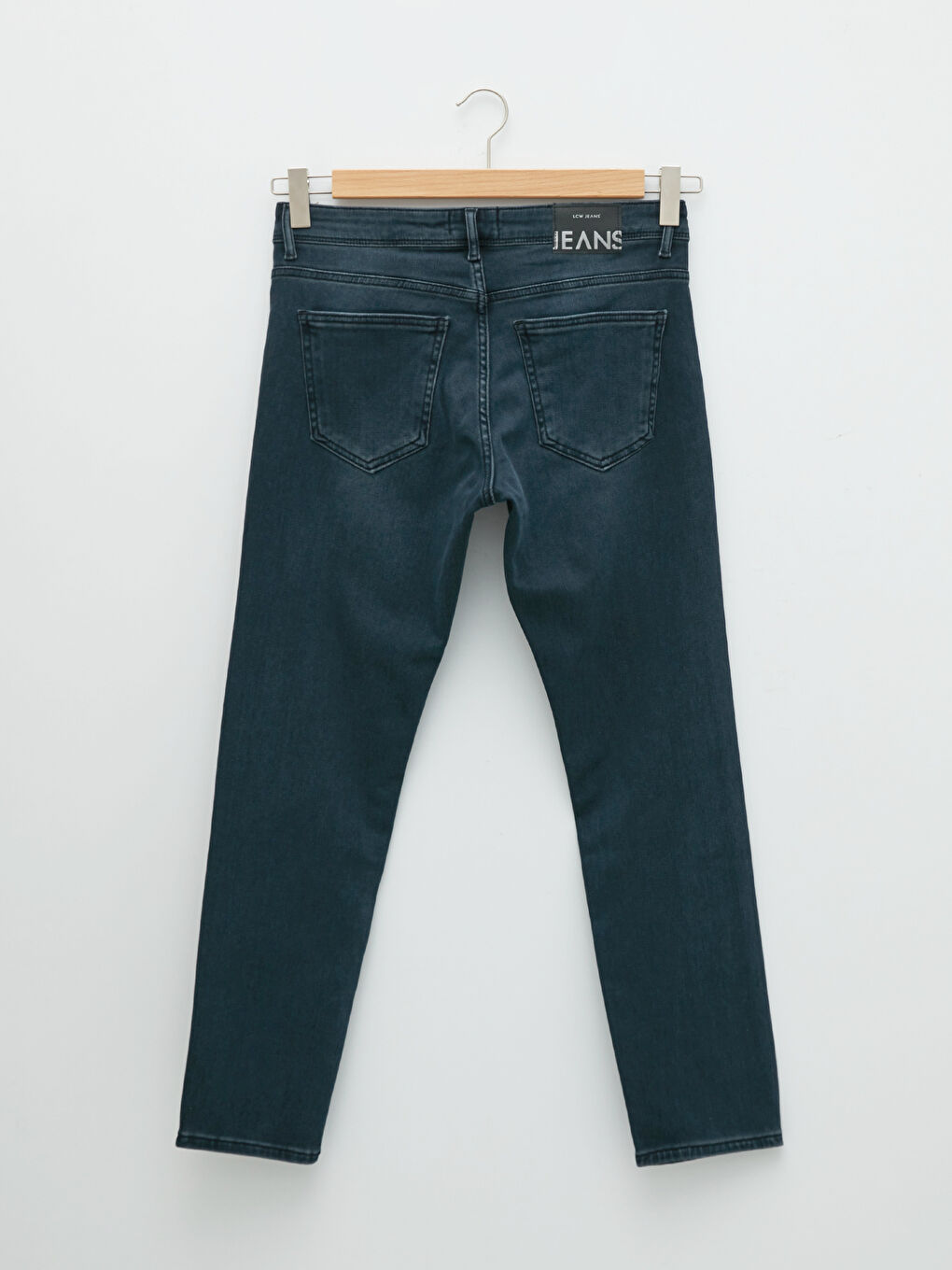 Ерлерге арналған 750 тар пішімді джинс шалбар-8