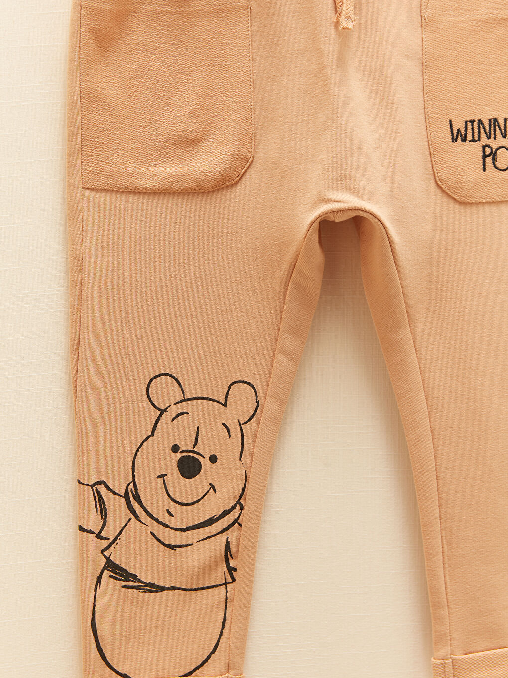 Ελαστική Μέση Τυπωμένο Παντελόνι Φόρμας Winnie the Pooh για Μωρό Αγόρι-1