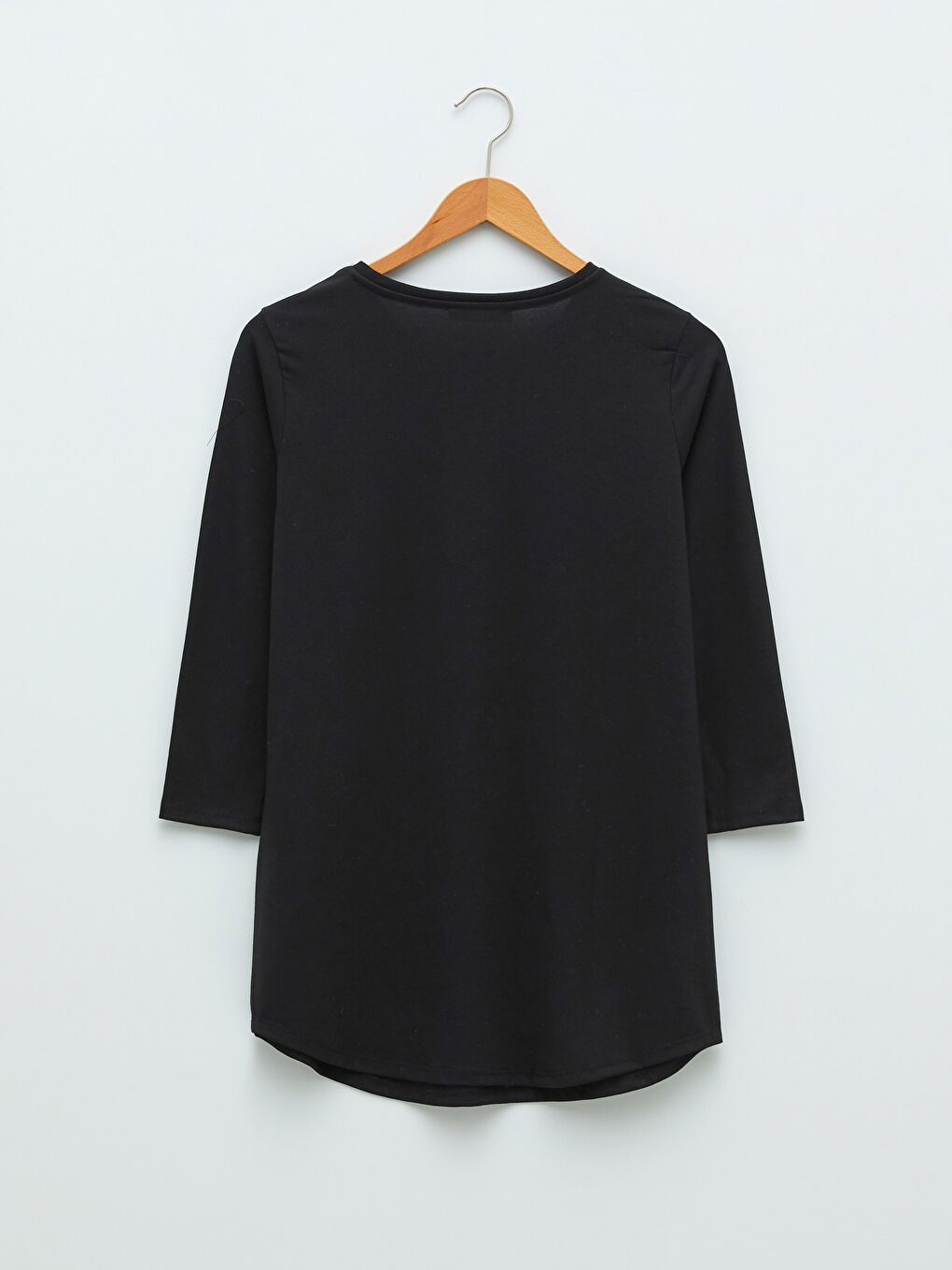 Žena CRNA Majica kratkih rukava-6