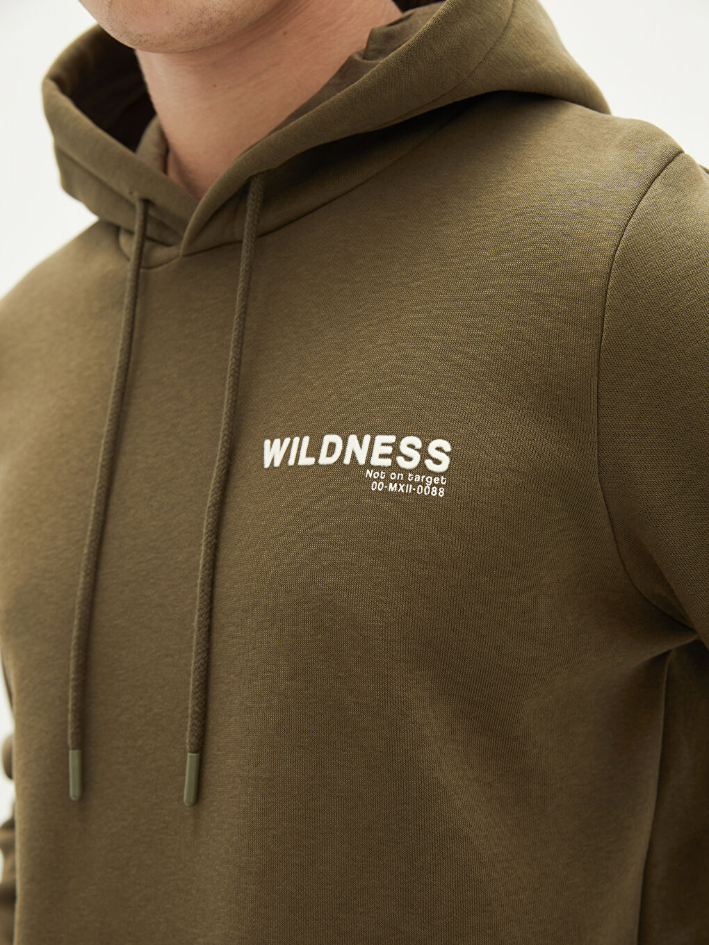 Long Sleeve Printed Men's Thick Hoodie-3