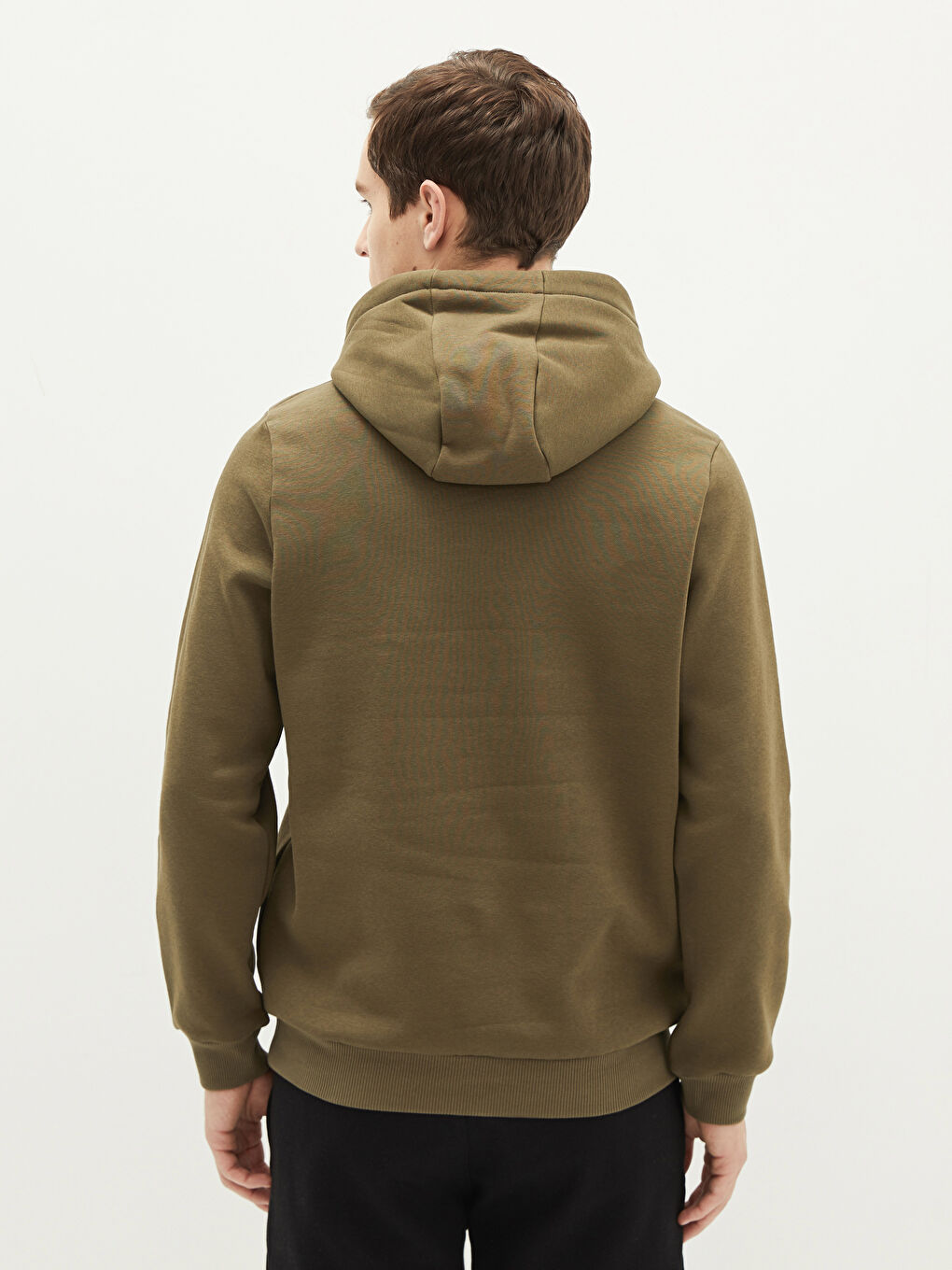 Long Sleeve Printed Men's Thick Hoodie-4