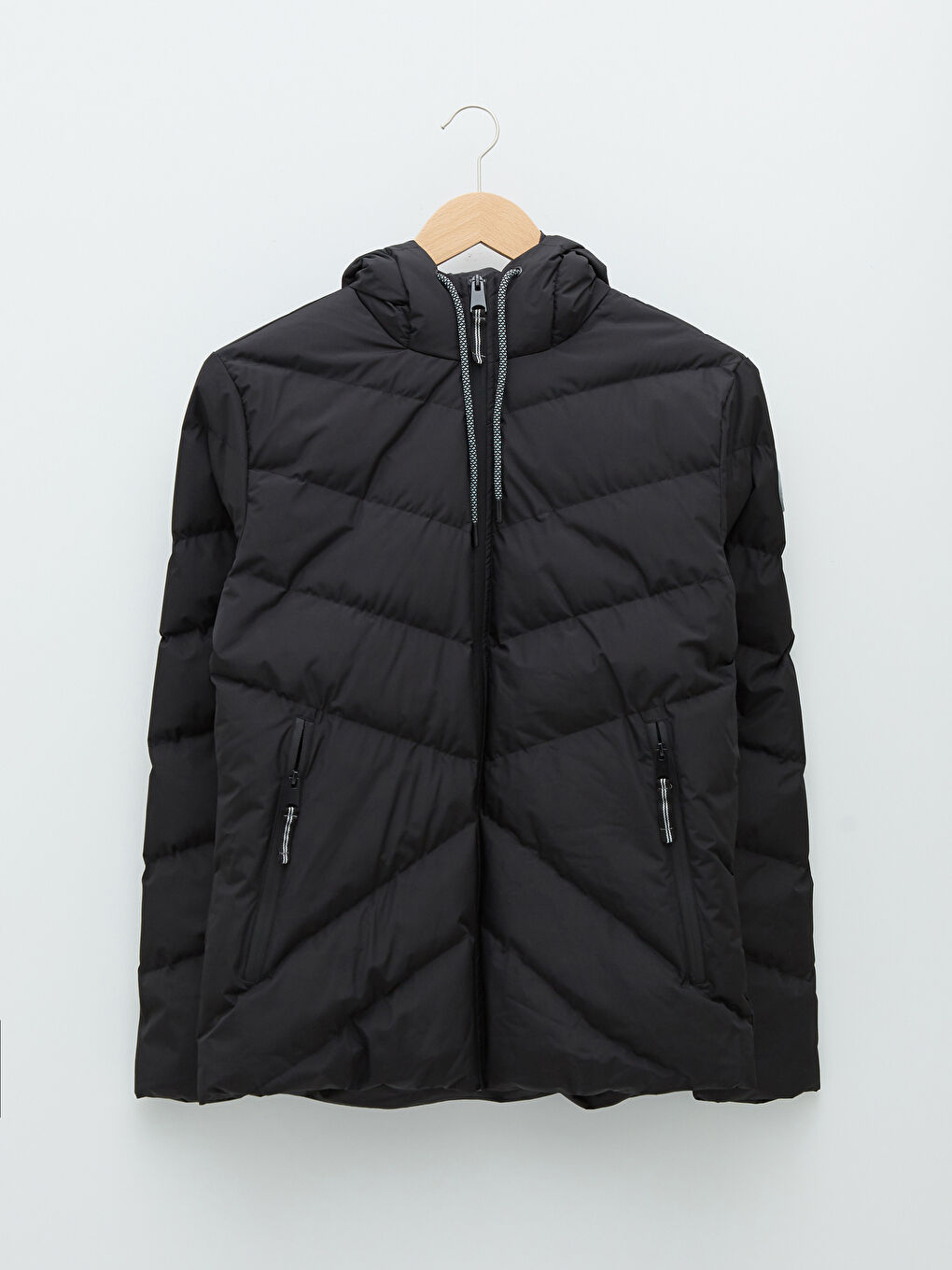 Standard Fit Hooded Men's Coat