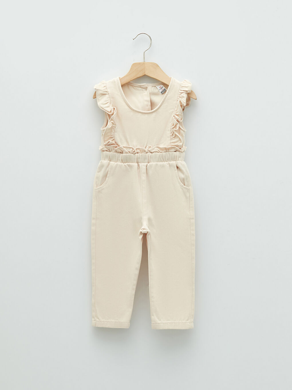 سالوبيت بناتي بسيط بياقة دائرية