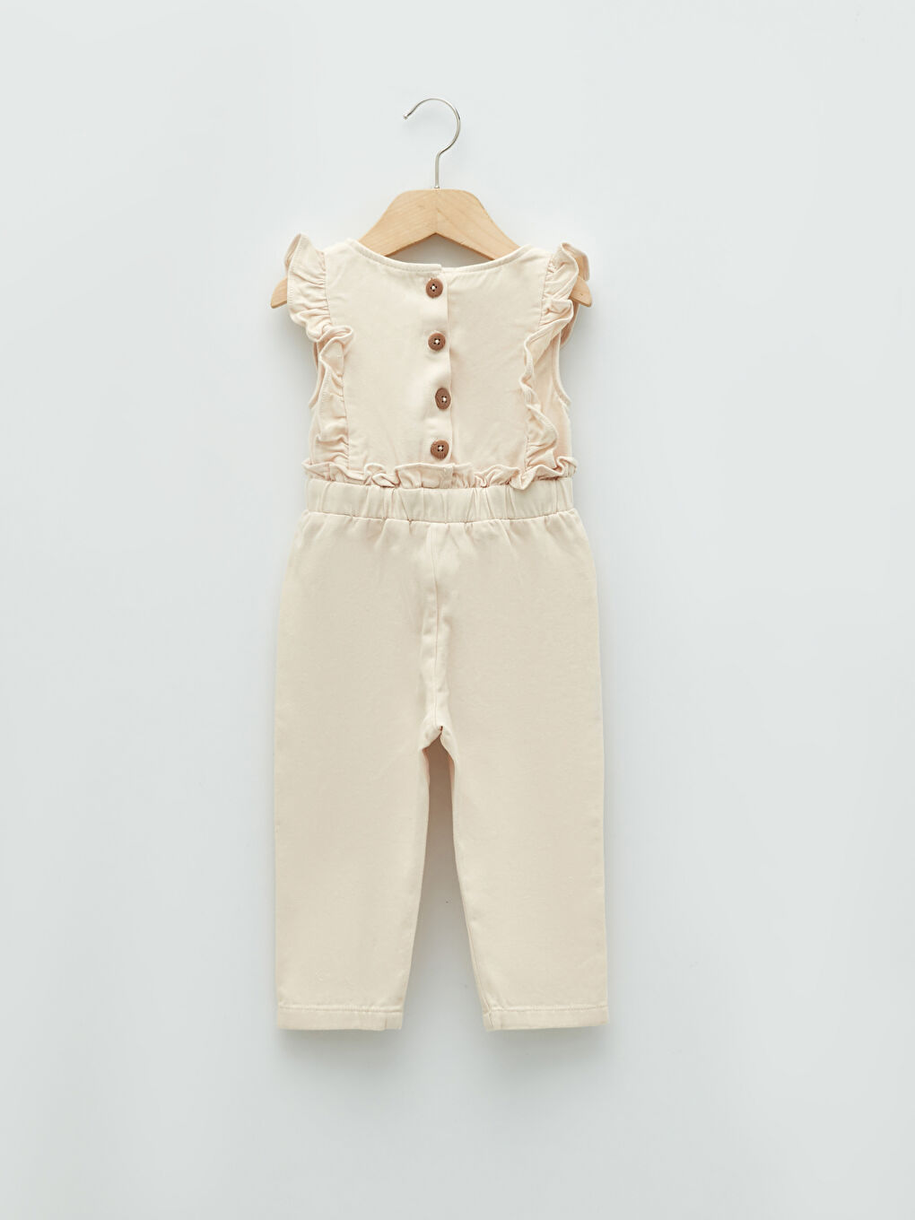 سالوبيت بناتي بسيط بياقة دائرية-1