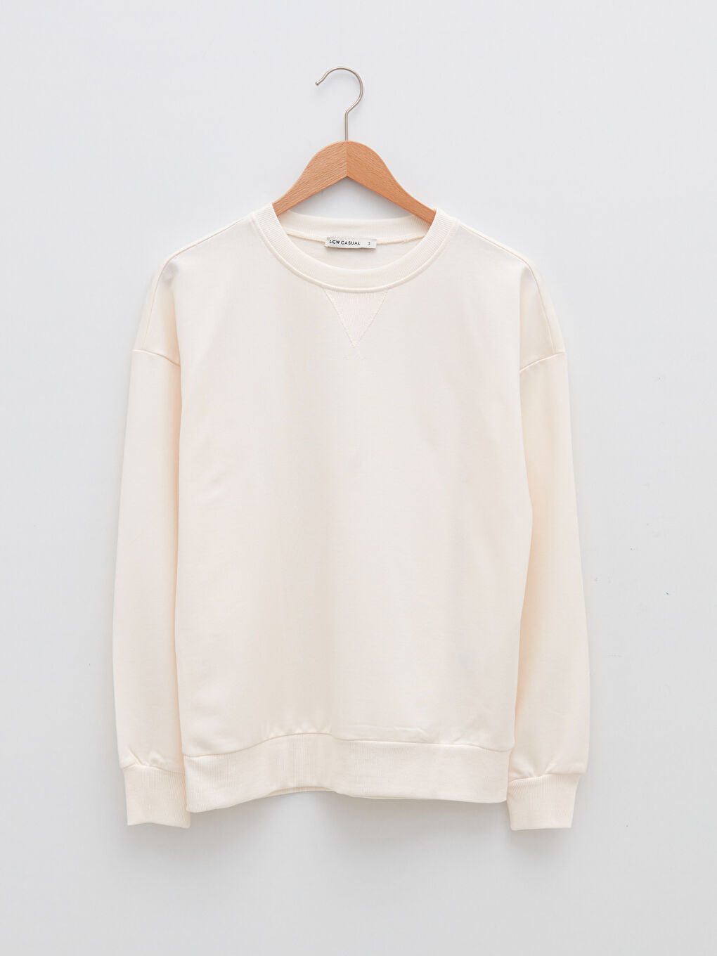 LCW Vision Crew Neck Long Sleeve Women's Sweatshirt -W1AU04Z8-FES