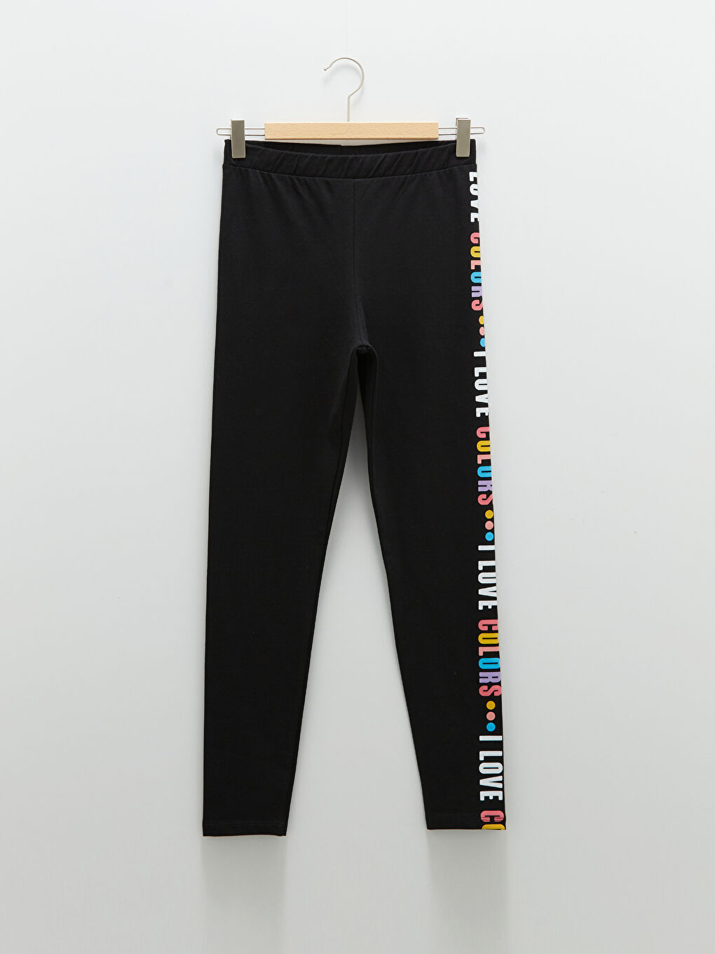 Collants Fille En Coton Imprimé À Taille Élastique