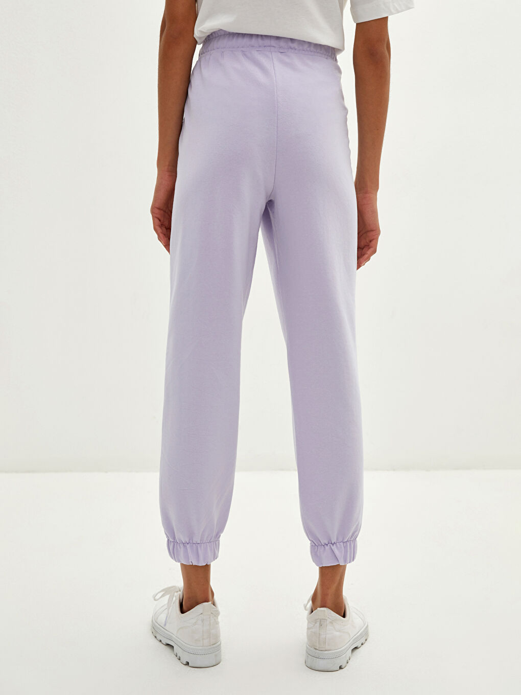 LCW Vision Elastic Waist Regular Pocket Detailed Women's Sweatpants -W1AU49Z8-G7S