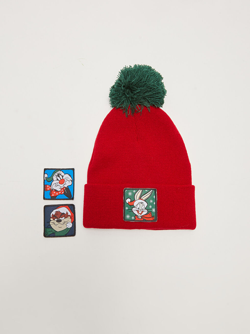 Looney tunes лицензияланған ұлдарға арналған трикотаж тоқыма бини шапкасы