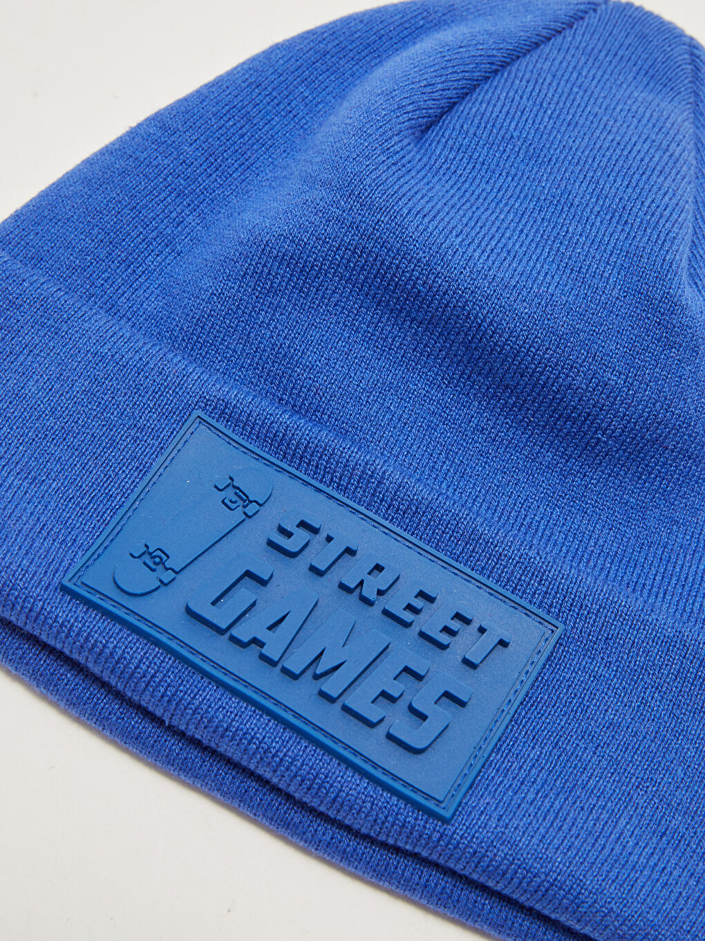 Label Printed Boy Tricot Beret-1