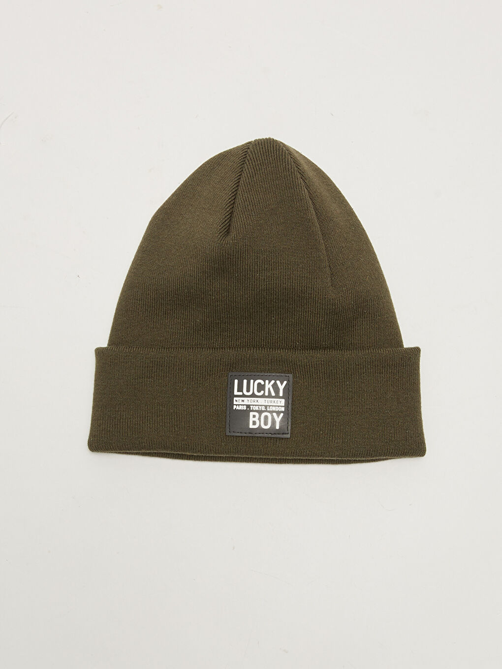 قبعة صغيرة تريكو مطبوعة للأولاد