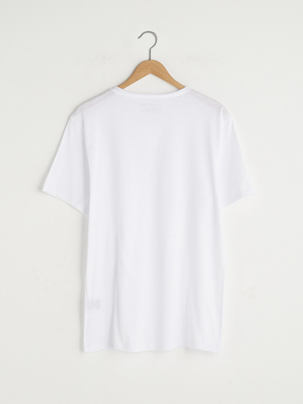 Crew Neck Short Sleeve Basic Combed Cotton Men's T-shirt-6