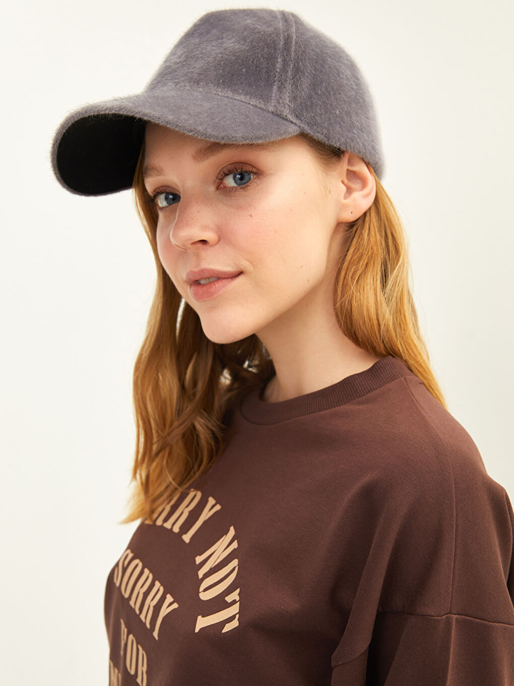 Žena SIVA Bejzbolska kapa-1