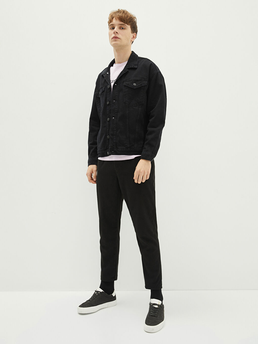 Оверсайз Мужская Джинсовая Куртка-2