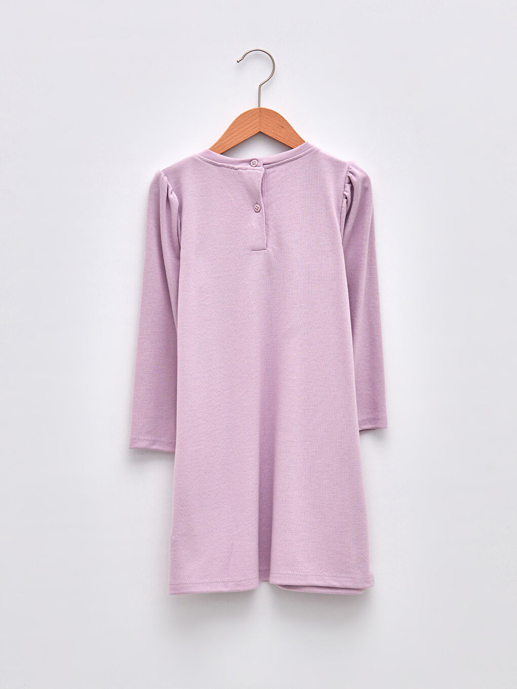 LCW Kids Rundhalsausschnitt Bedrucktes Langarm Kleid für Mädchen -W1BA14Z4-FPH