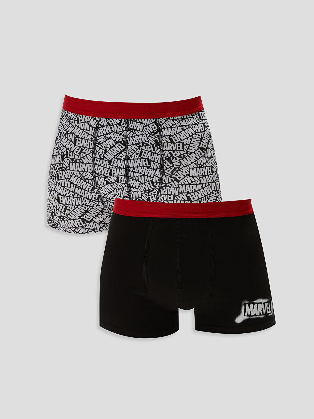 Standard Pattern Marvel Printed Men's Boxer 2 Pack