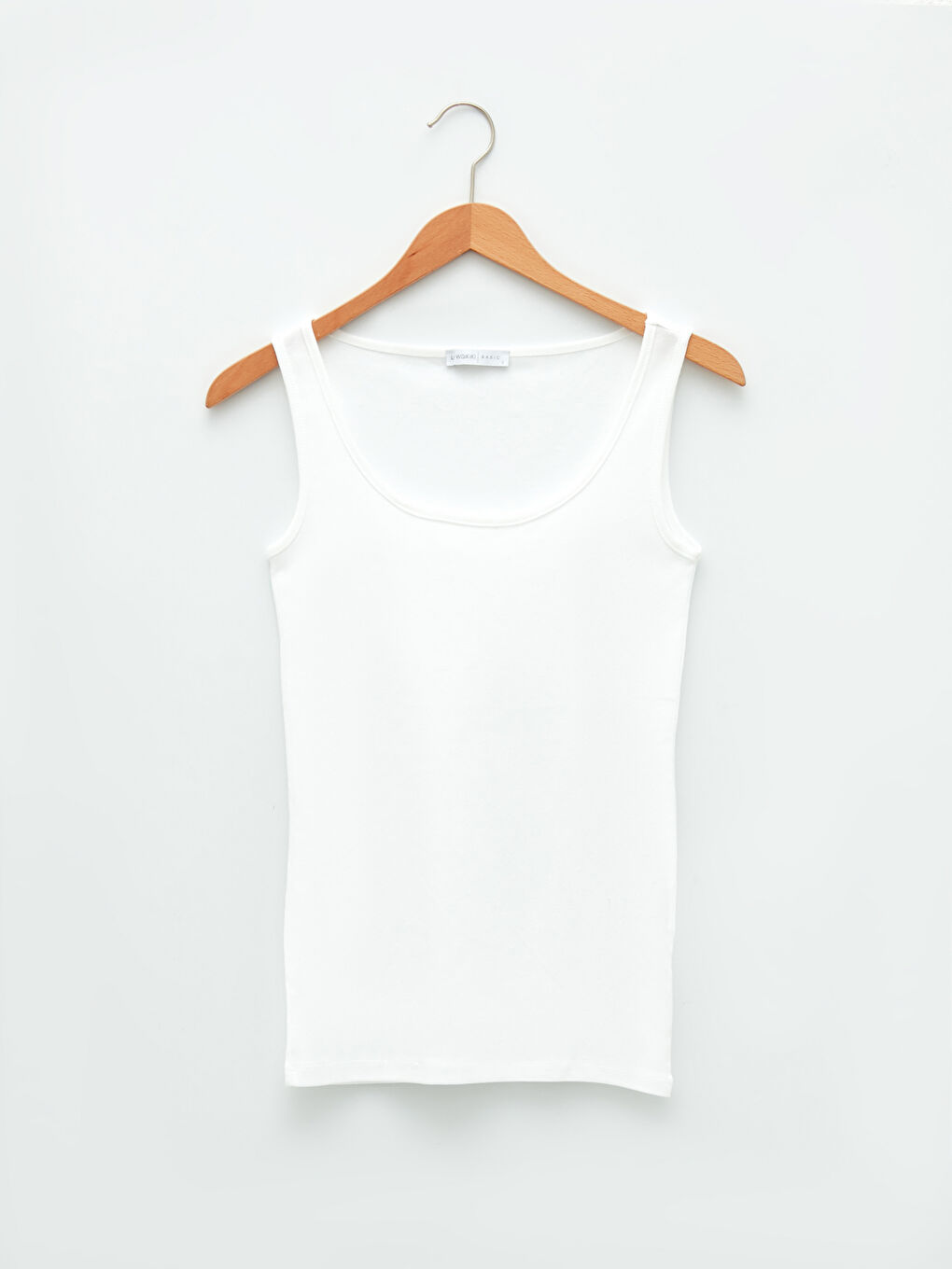 U-Neck Sleeveless Cotton Women's Singlet-5