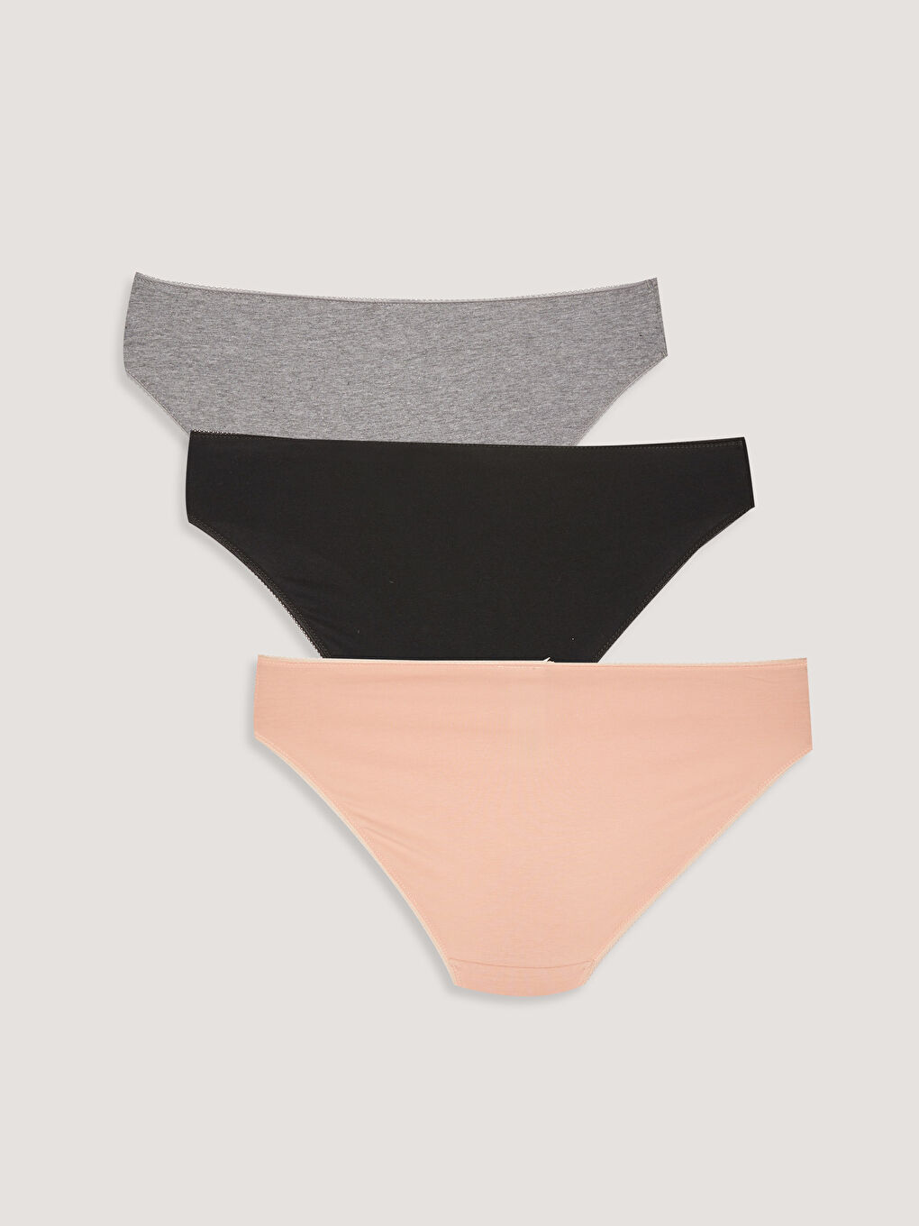 LC Waikiki Lace Bow Detailed Classic Panties 3-Pack -W1BB00Z8-G6Z