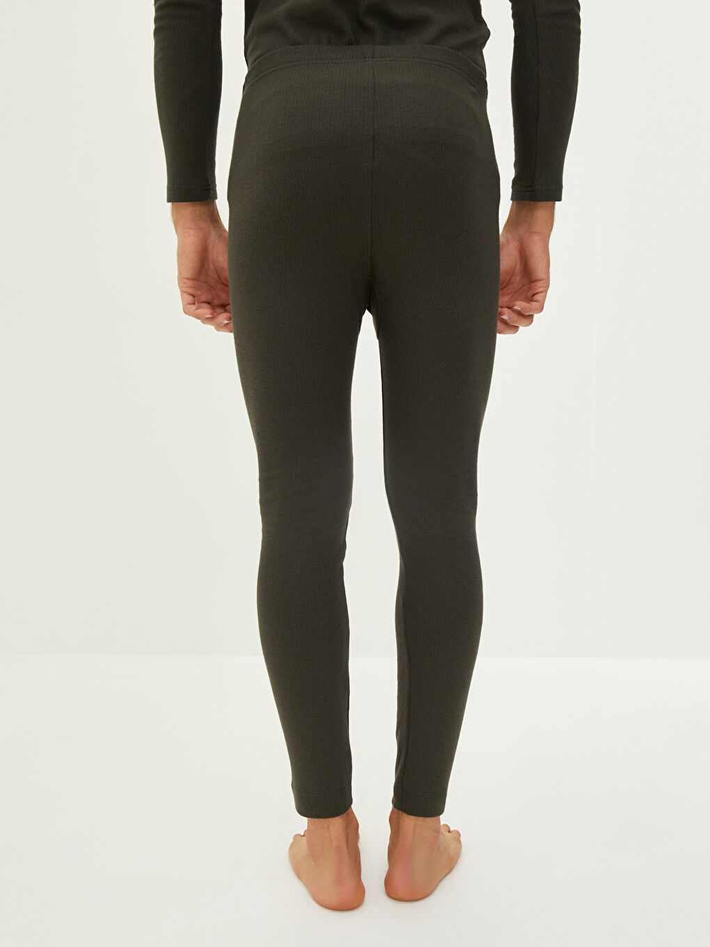 Haki Standart Kalıp Erkek Termal İçlik Alt-4