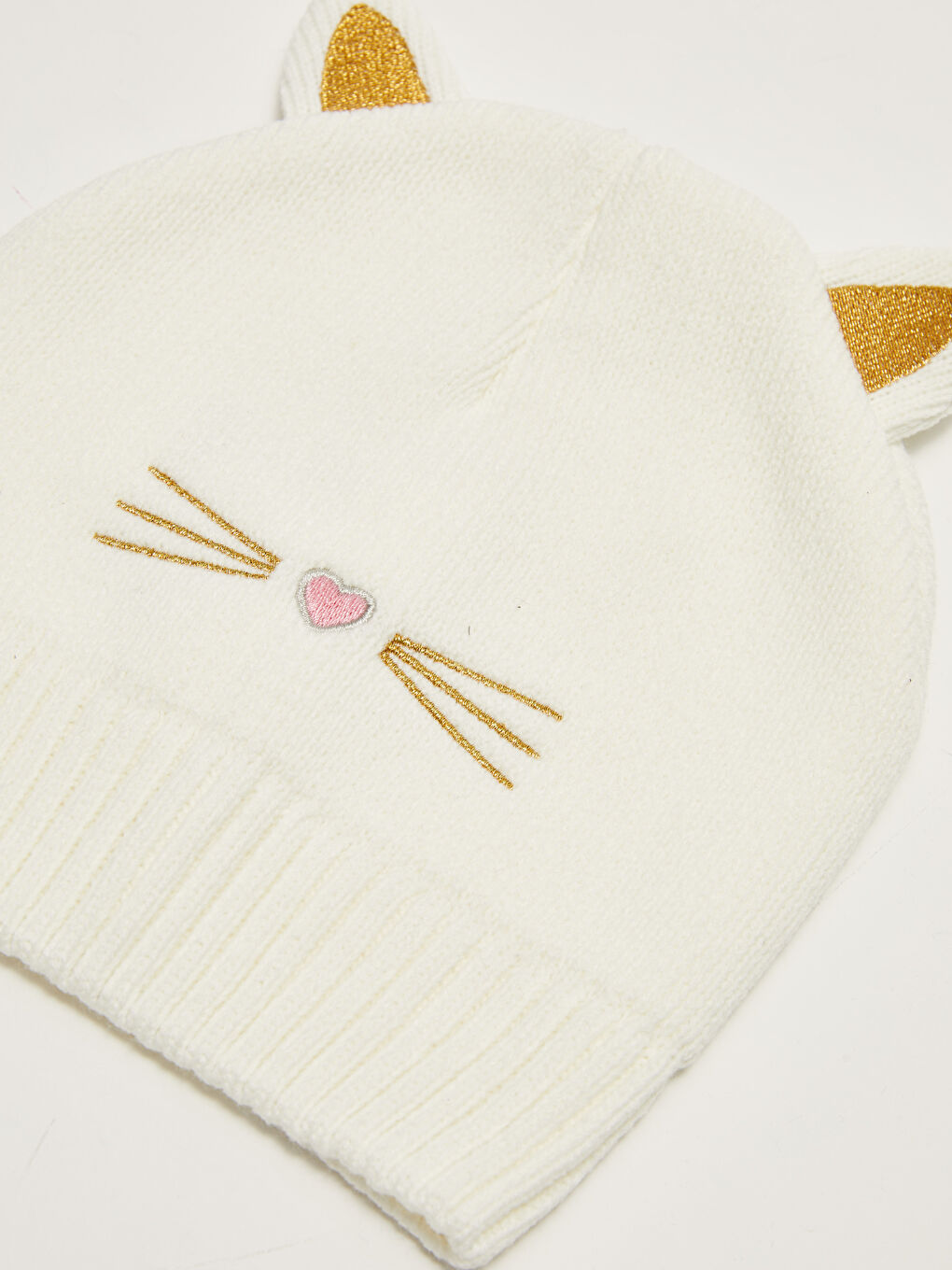 Beret Tricot Brodat Fete-1