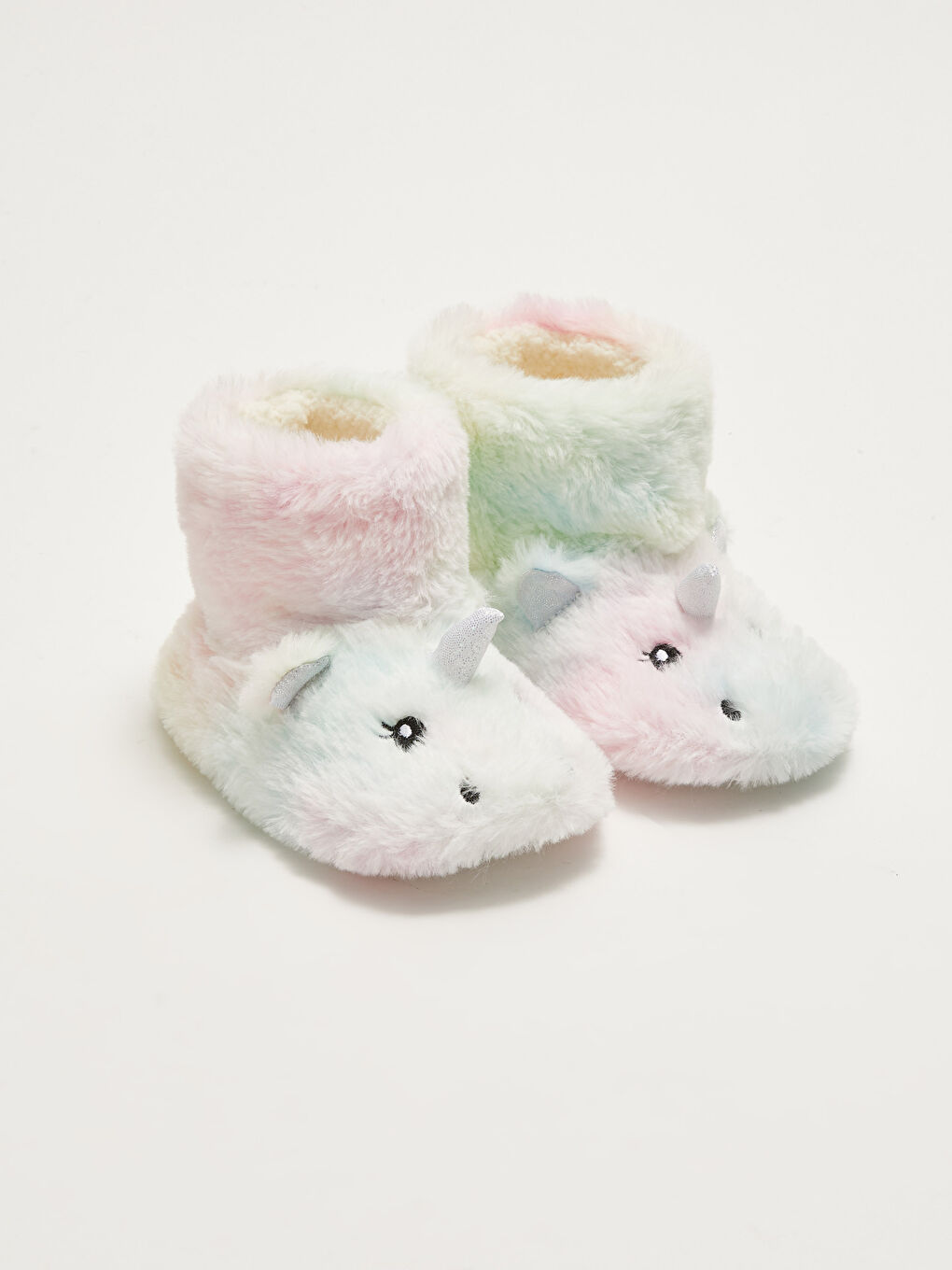 3D Applique Embroidery Detailed Baby Girl House Boot