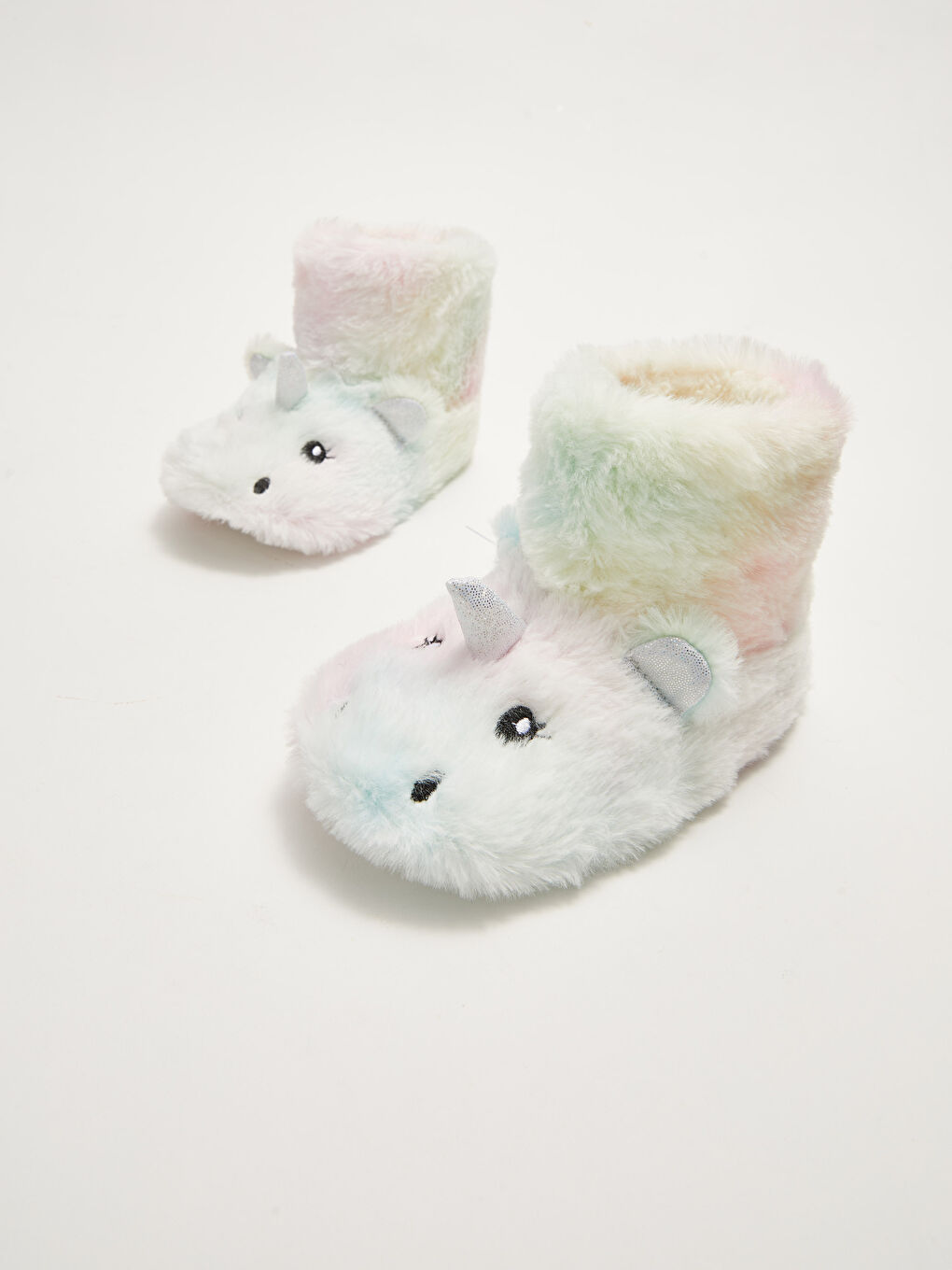 3D Applique Embroidery Detailed Baby Girl House Boot-2