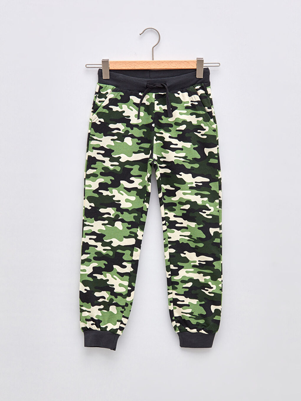 Elastic Waist Camouflage Pattern Boys' Jogger Sweatpants