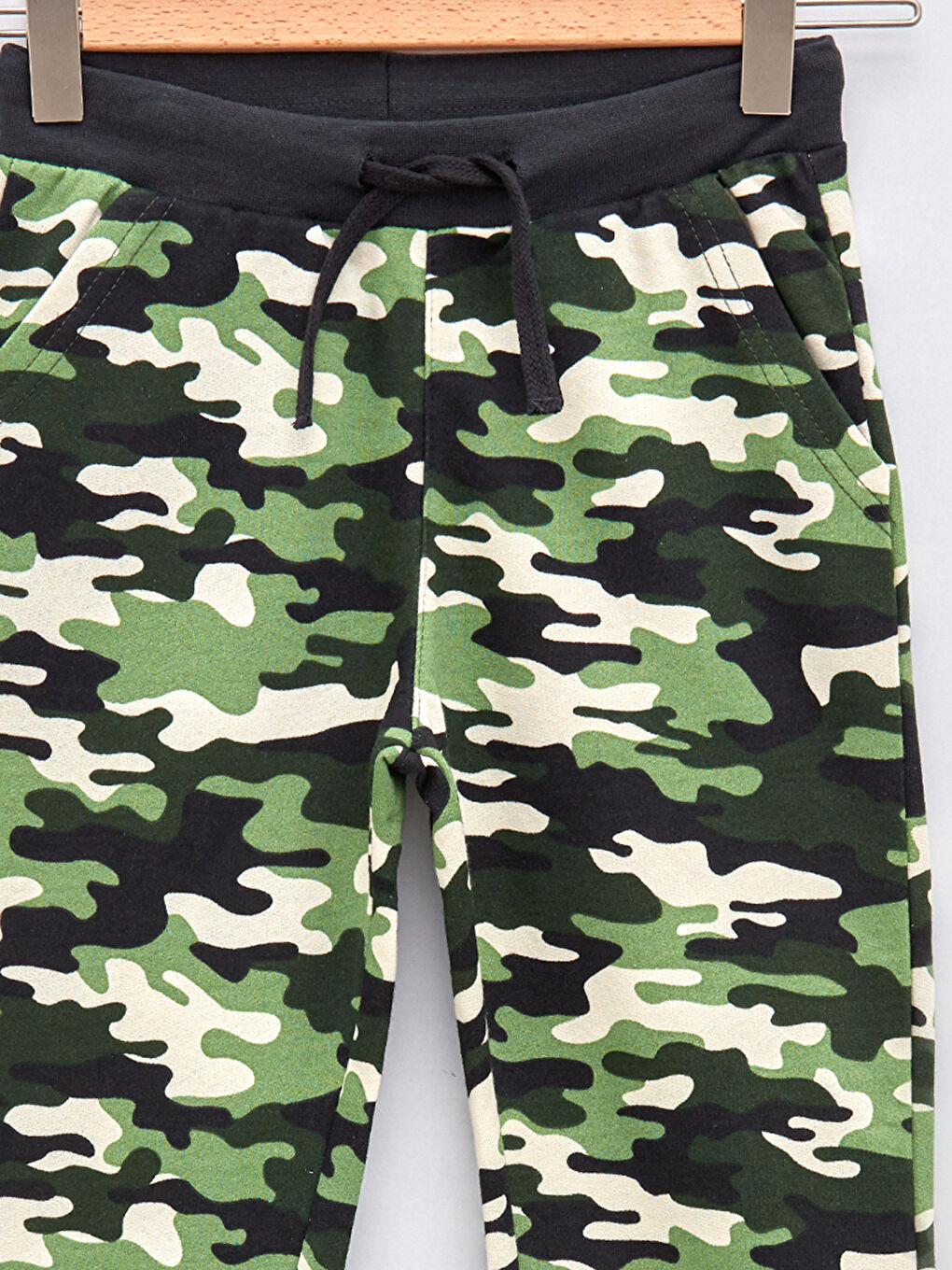 Elastic Waist Camouflage Pattern Boys' Jogger Sweatpants-2