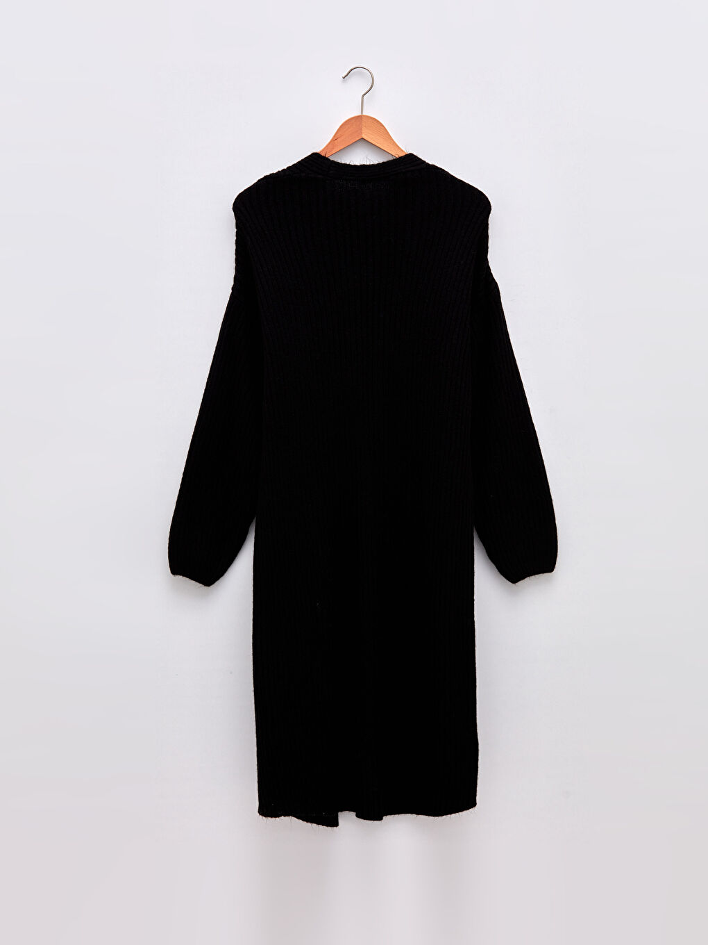 Straight Long Sleeve Women's Knitwear Cardigan-6