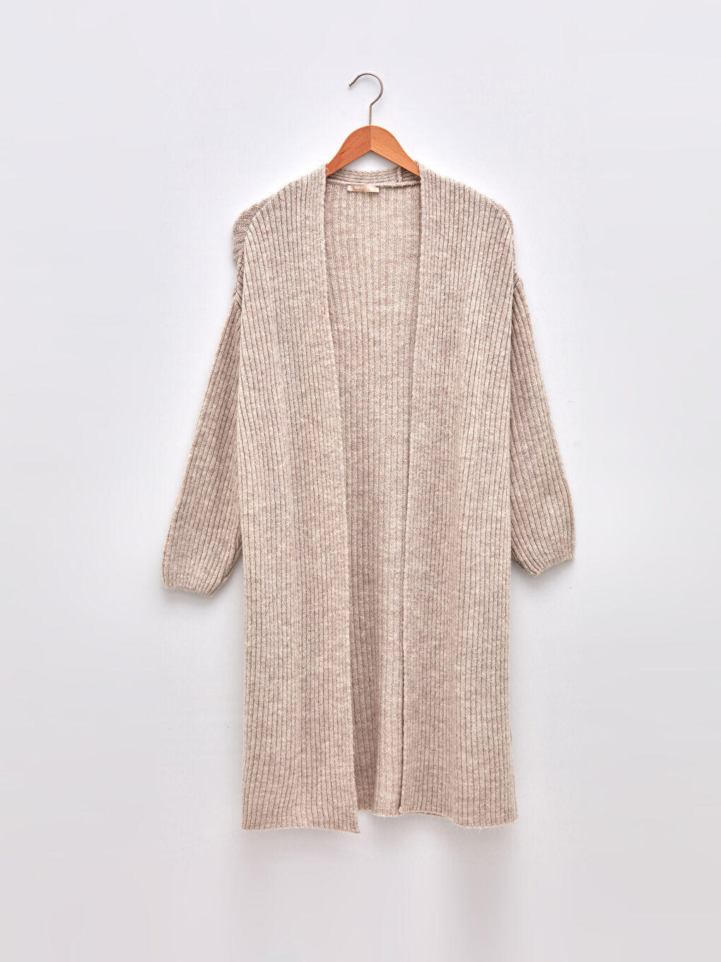 Straight Long Sleeve Women's Knitwear Cardigan-5