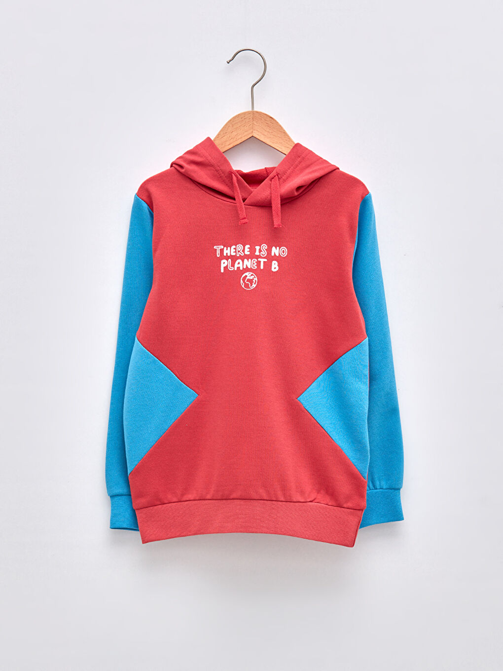 Hooded Printed Long Sleeve Boys' Sweatshirt