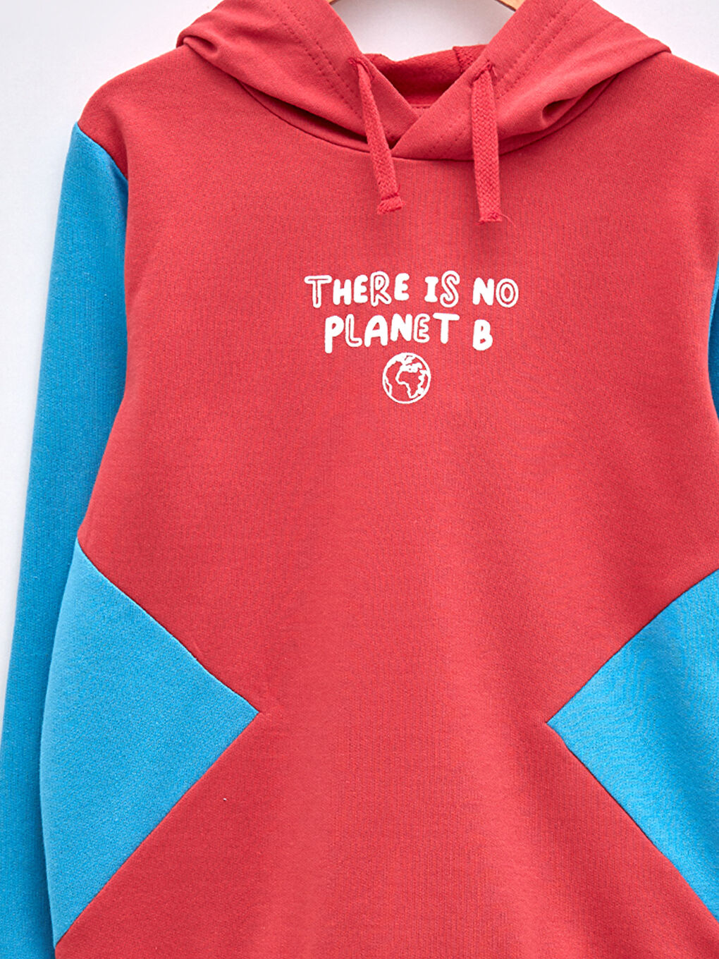 Hooded Printed Long Sleeve Boys' Sweatshirt-2