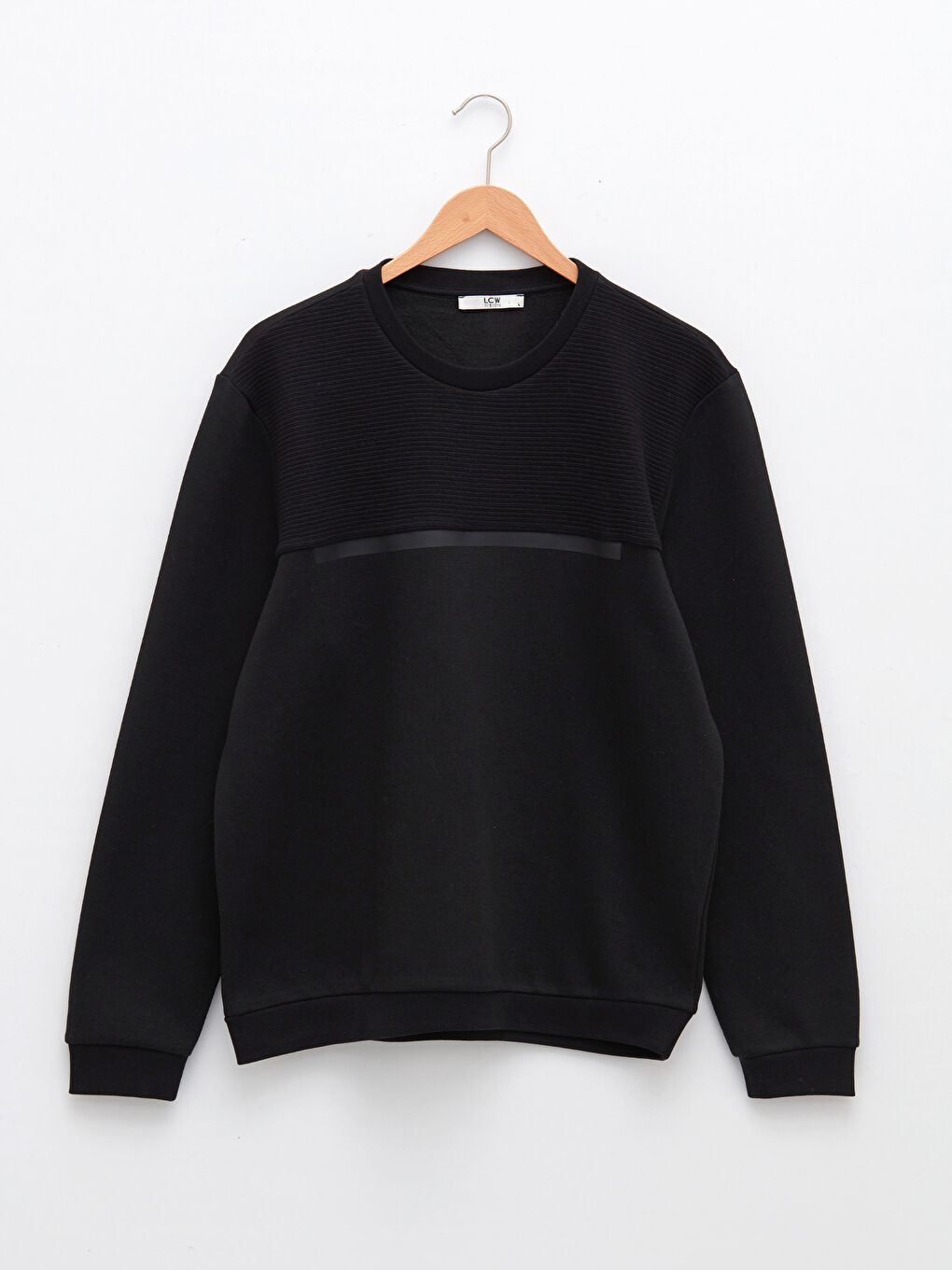 LCW Vision Rundhalsausschnitt Langarm Herren-Sweatshirt -W1BG70Z8-CVL