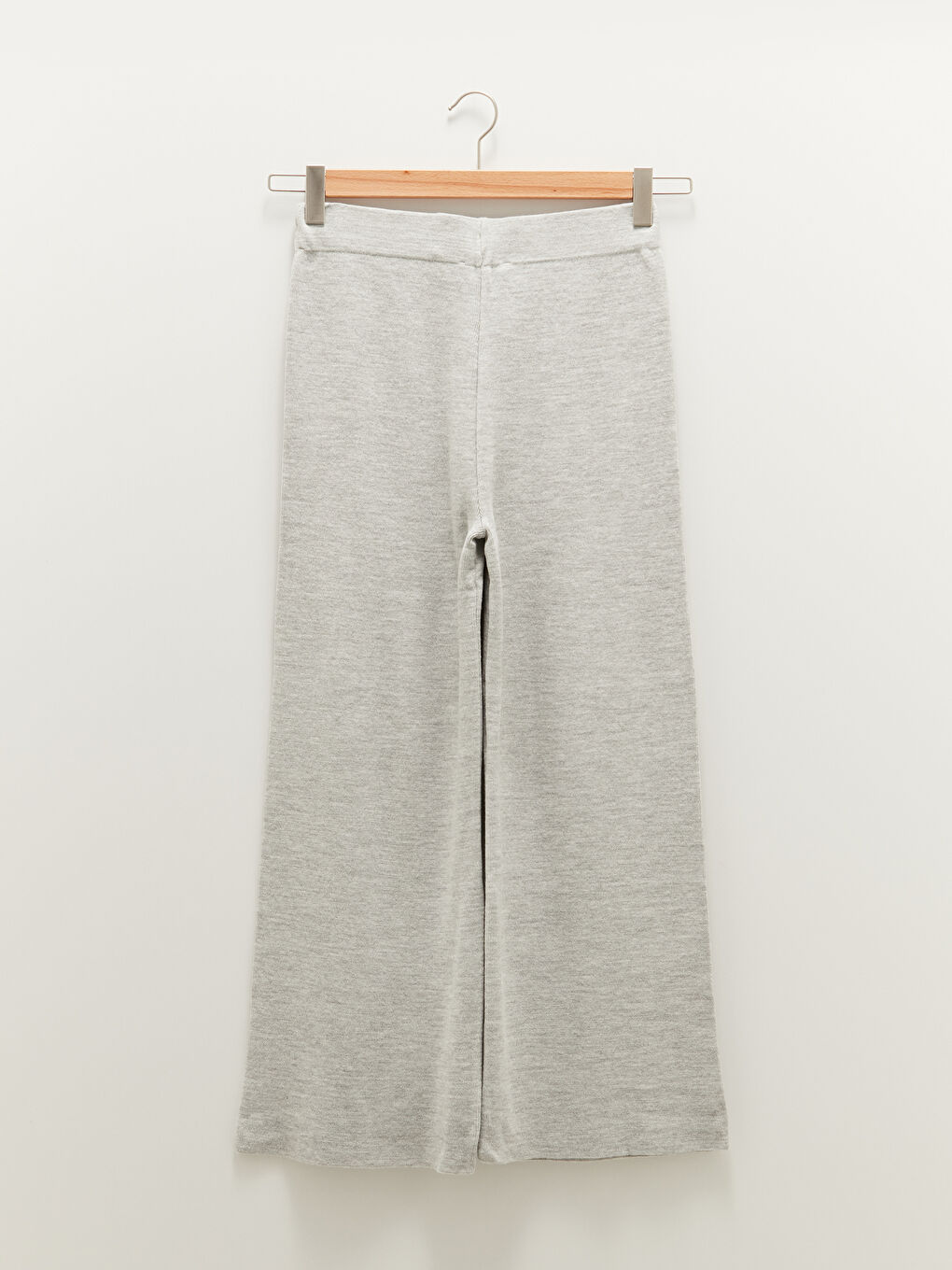 Elastic Waist Narrow Fit Wide Leg Women's Knitwear Pants -W1BG73Z8-DD0