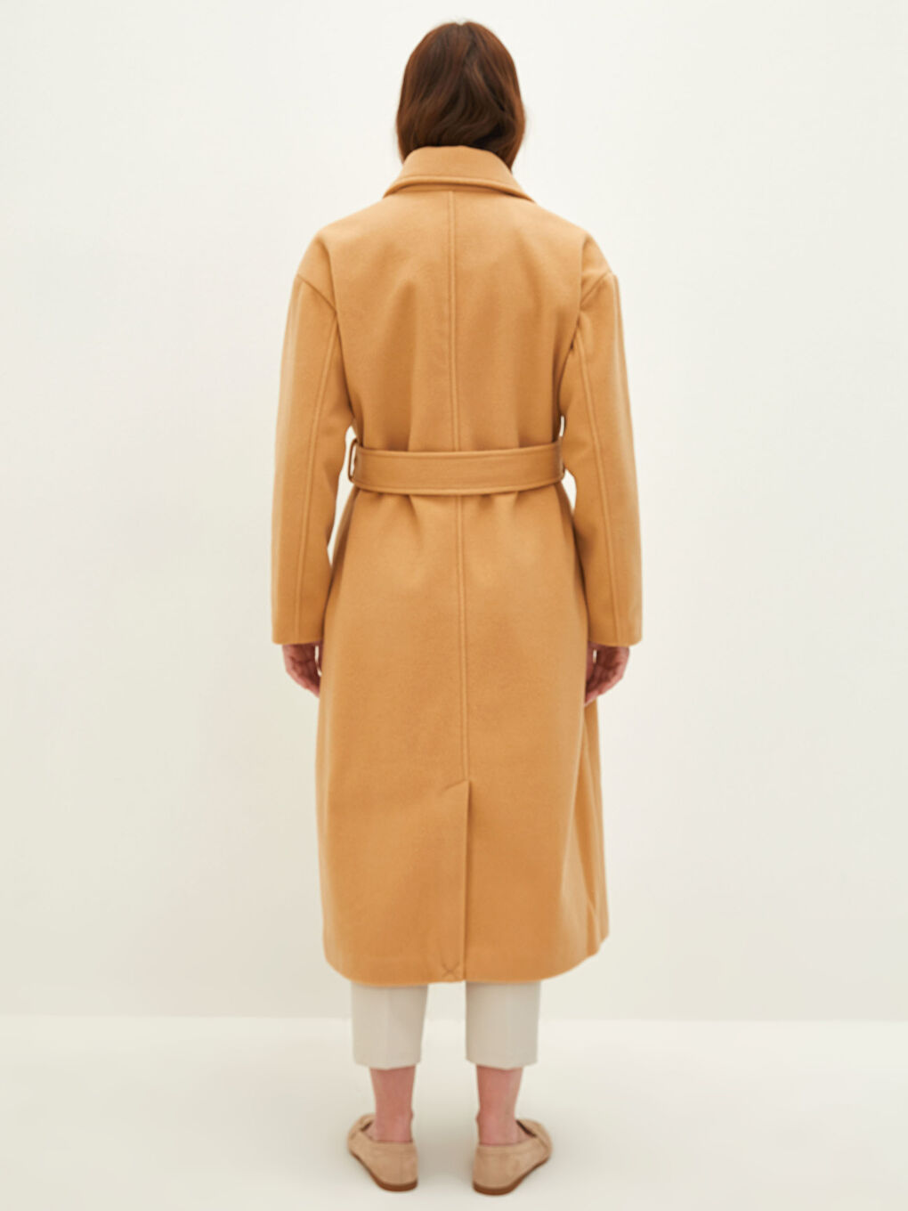 LCW Modest Manteau Cachet Pour Femmes À Col De Veste, Manches Longues Et Poches -W1BG84Z8-EEV
