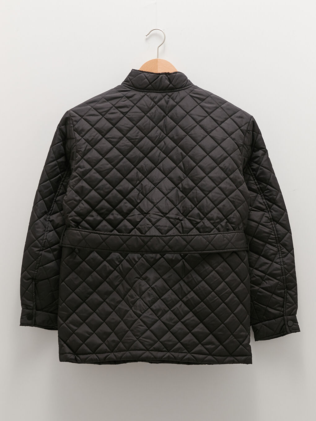 LCWAIKIKI Classic Shawl Collar Quilted Patterned Long Sleeve Thick Women's Down Coat -W1BG86Z8-CVL