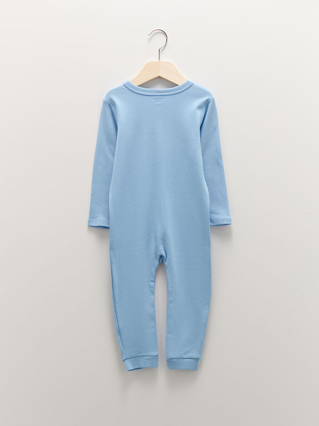 سلوبيت قطن ياقة V كم طويل أولاد رضع ٣ قطع-4