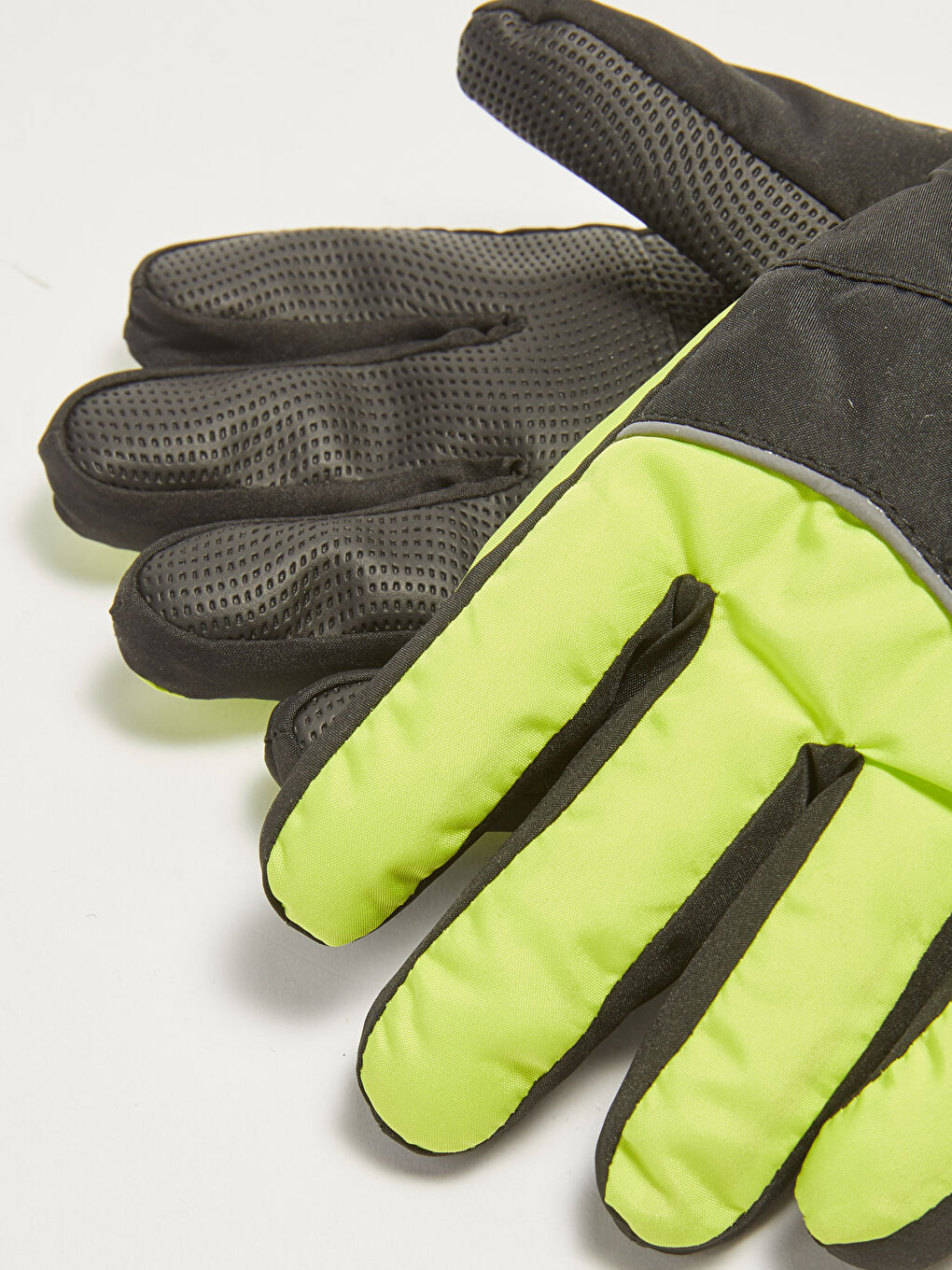 Boys Text Printed Snow Gloves-1