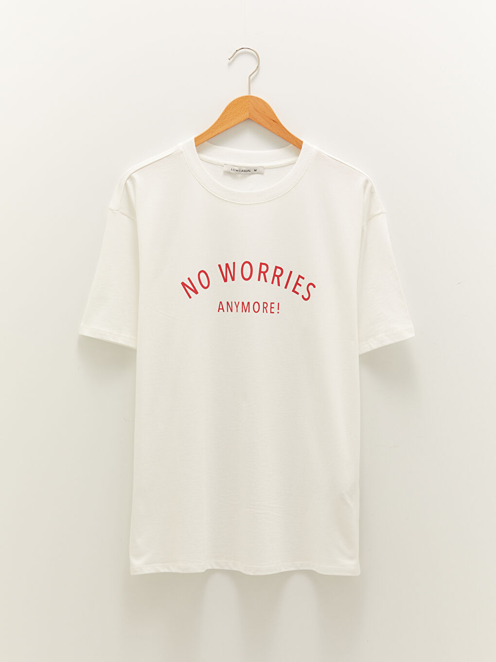 Rundhalsausschnitt Kurzarm Baumwolle T-Shirt für Damen-10