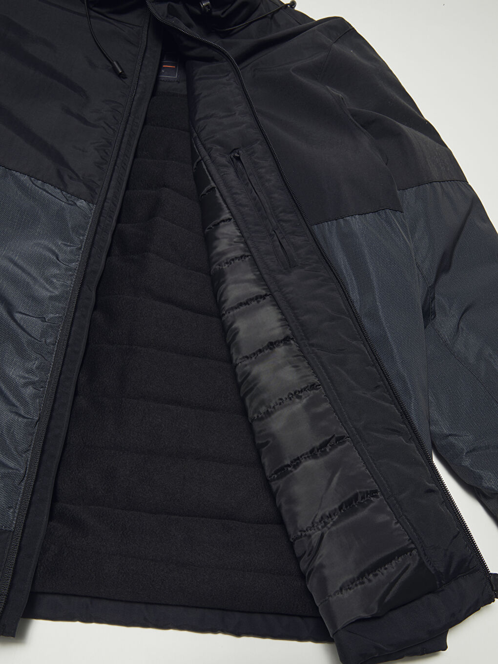 Standard Fit Hooded Men's Coat-6
