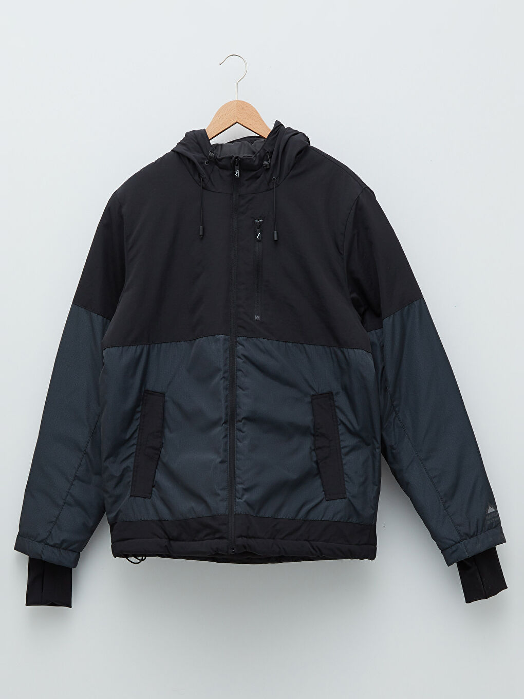 Standard Fit Hooded Men's Coat-7