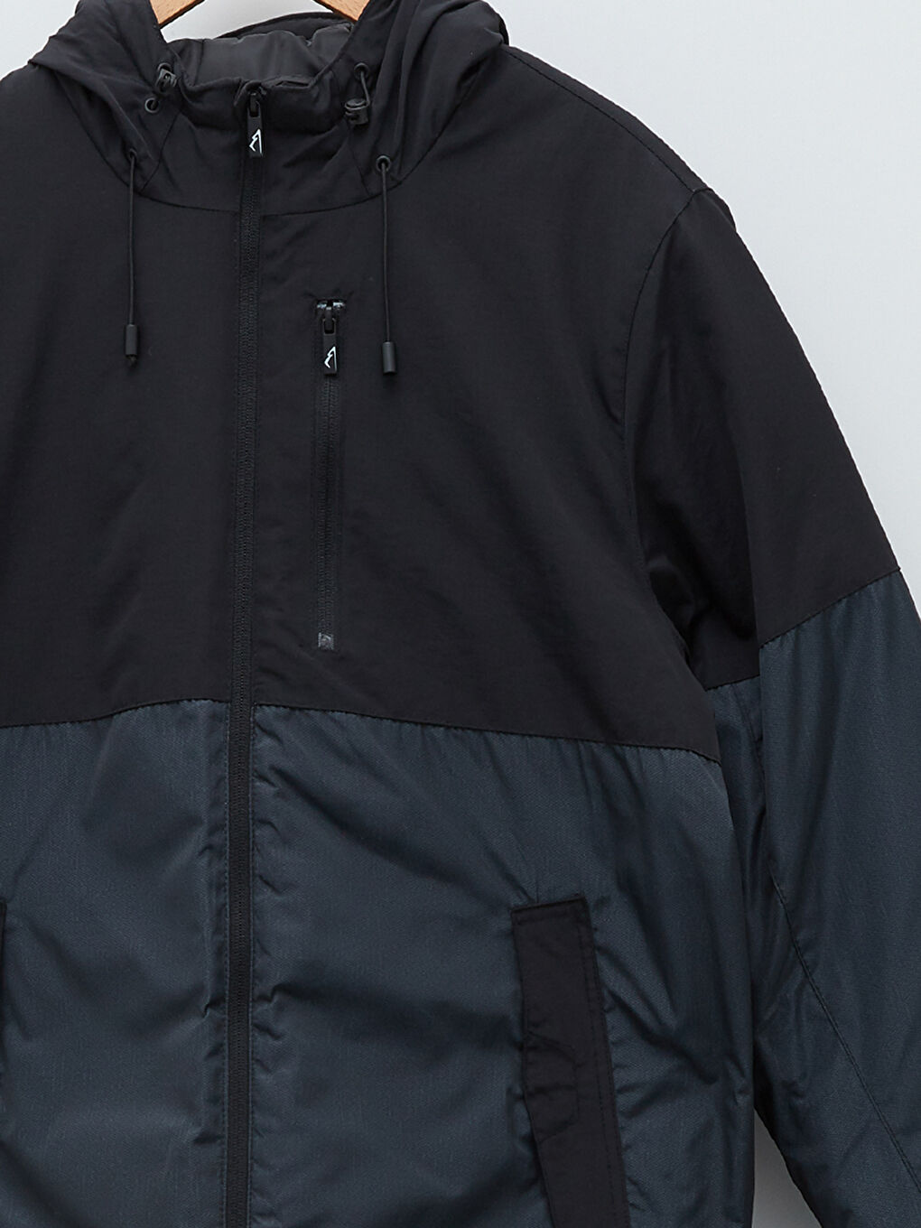 Standard Fit Hooded Men's Coat-9