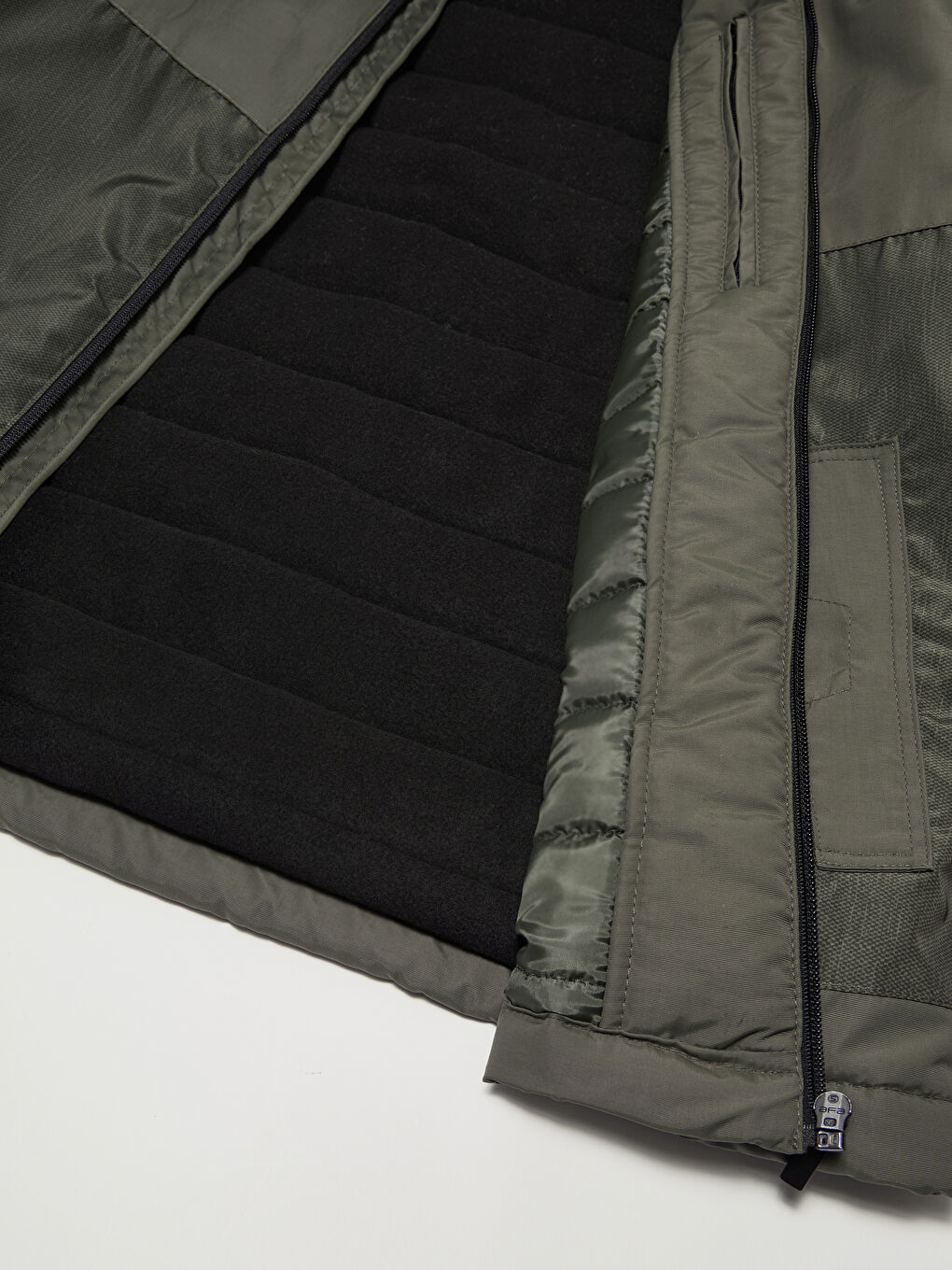 Palton pentru Bărbați cu Glugă Croială Standard-7